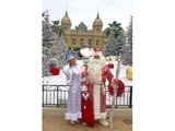 Дед Мороз и Снегурочка в Монако!